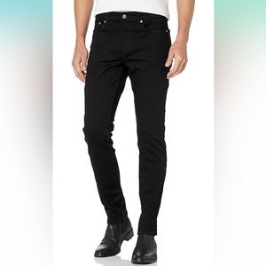 Mens Black XL W36 L30 Calvin Klein Slim Fit Jeans
